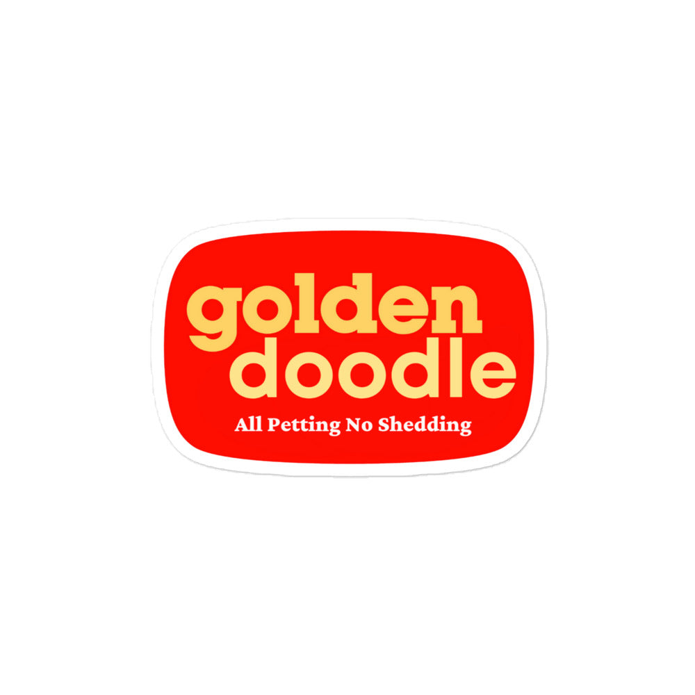 Golden Doodle stickers