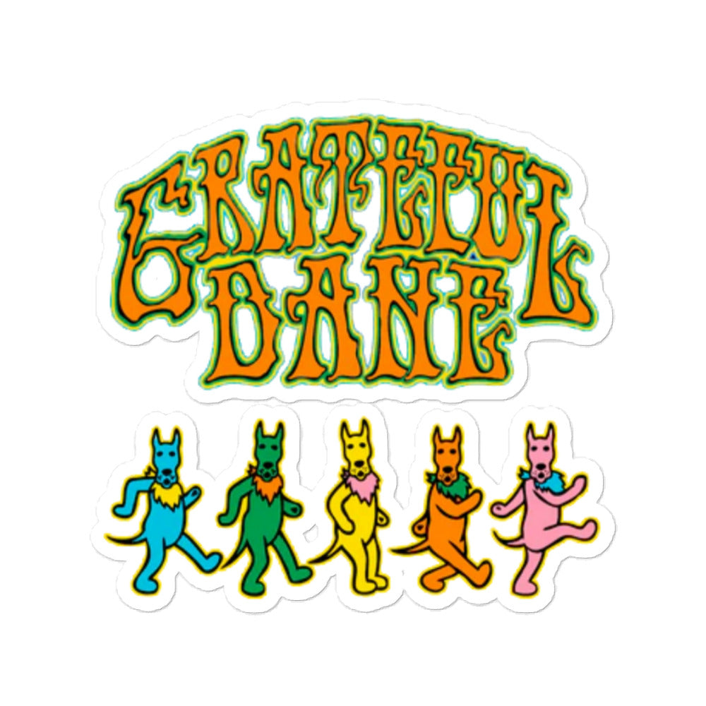 Grateful Dane stickers