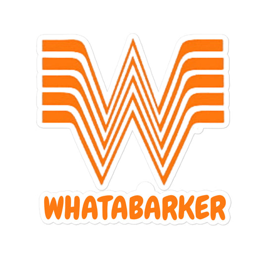 Whatabarker stickers