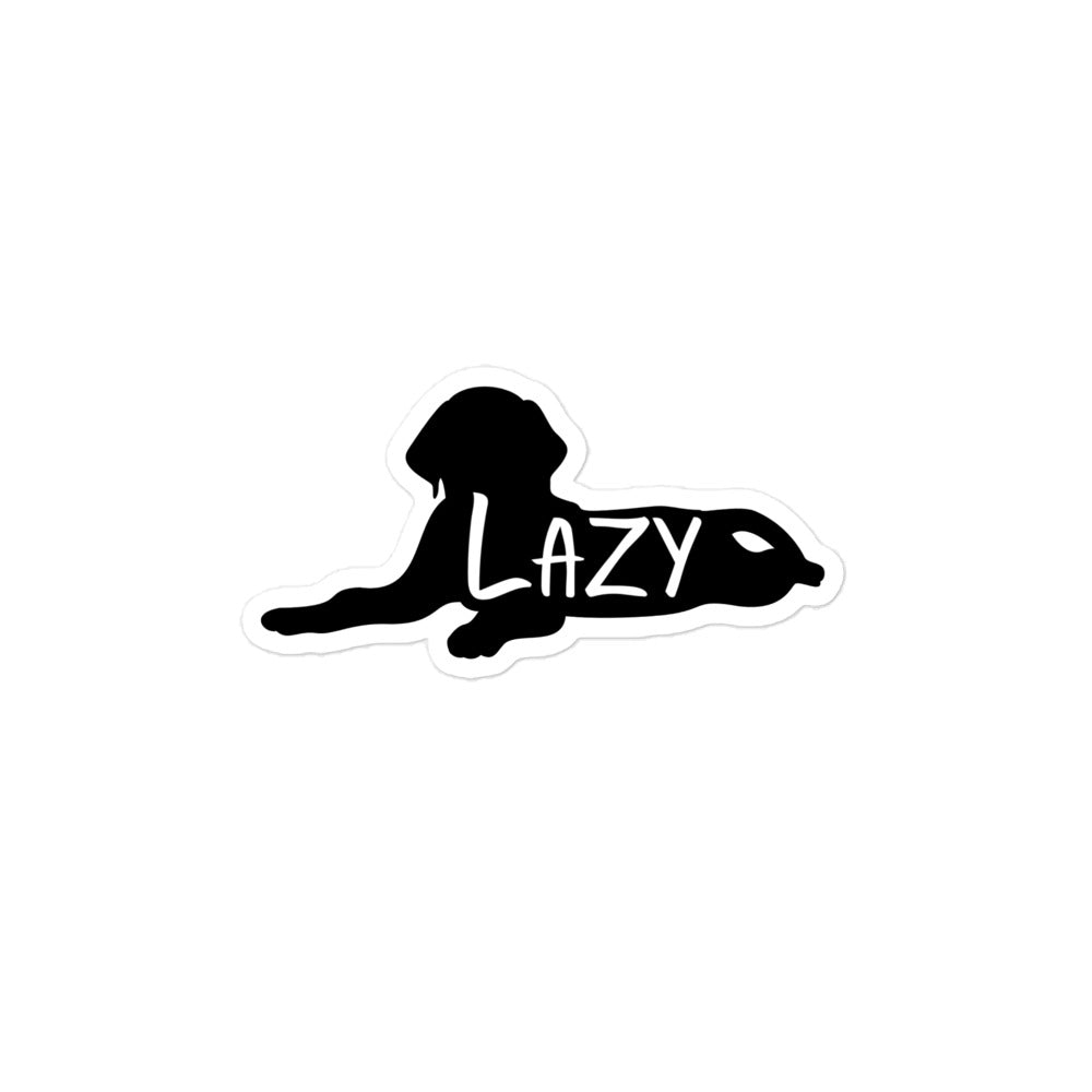 Lazy Dog Stickers