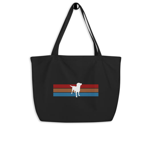 White Lab Large organic tote bag