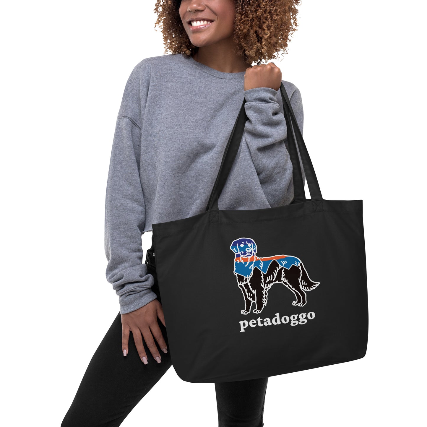 Petadoggo Large organic tote bag
