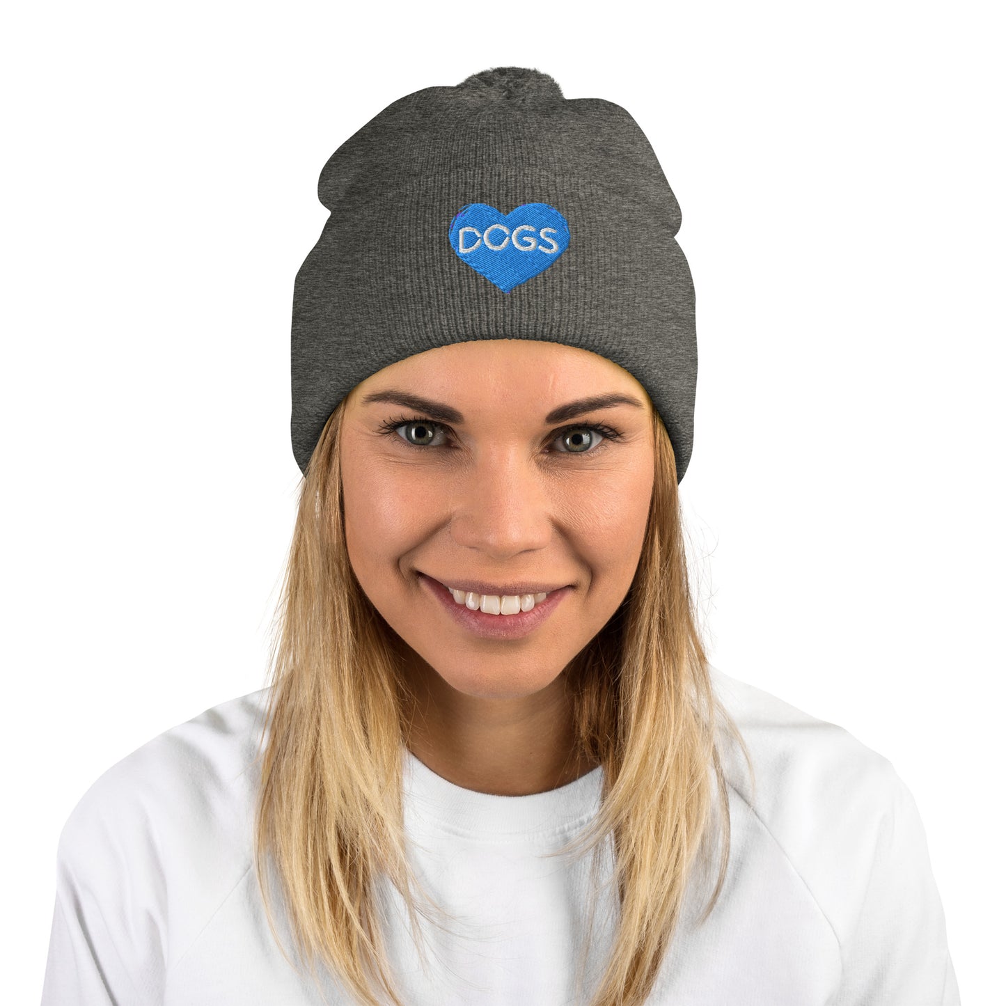 Love Dogs Pom-Pom Beanie