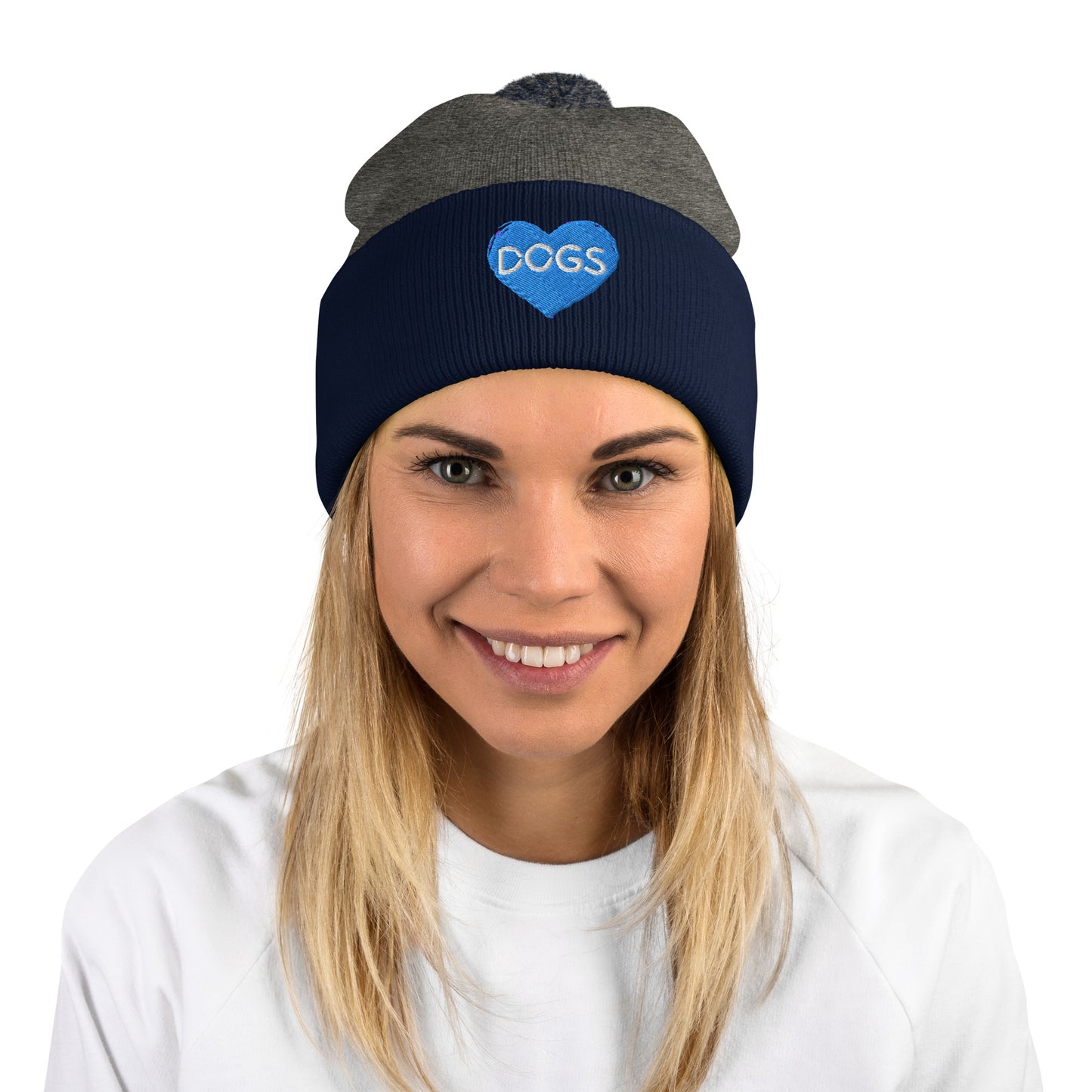Love Dogs Pom-Pom Beanie