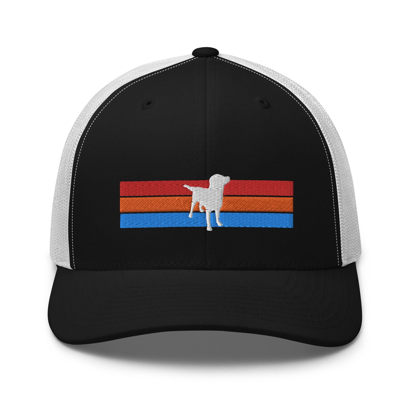 White Lab Trucker Cap