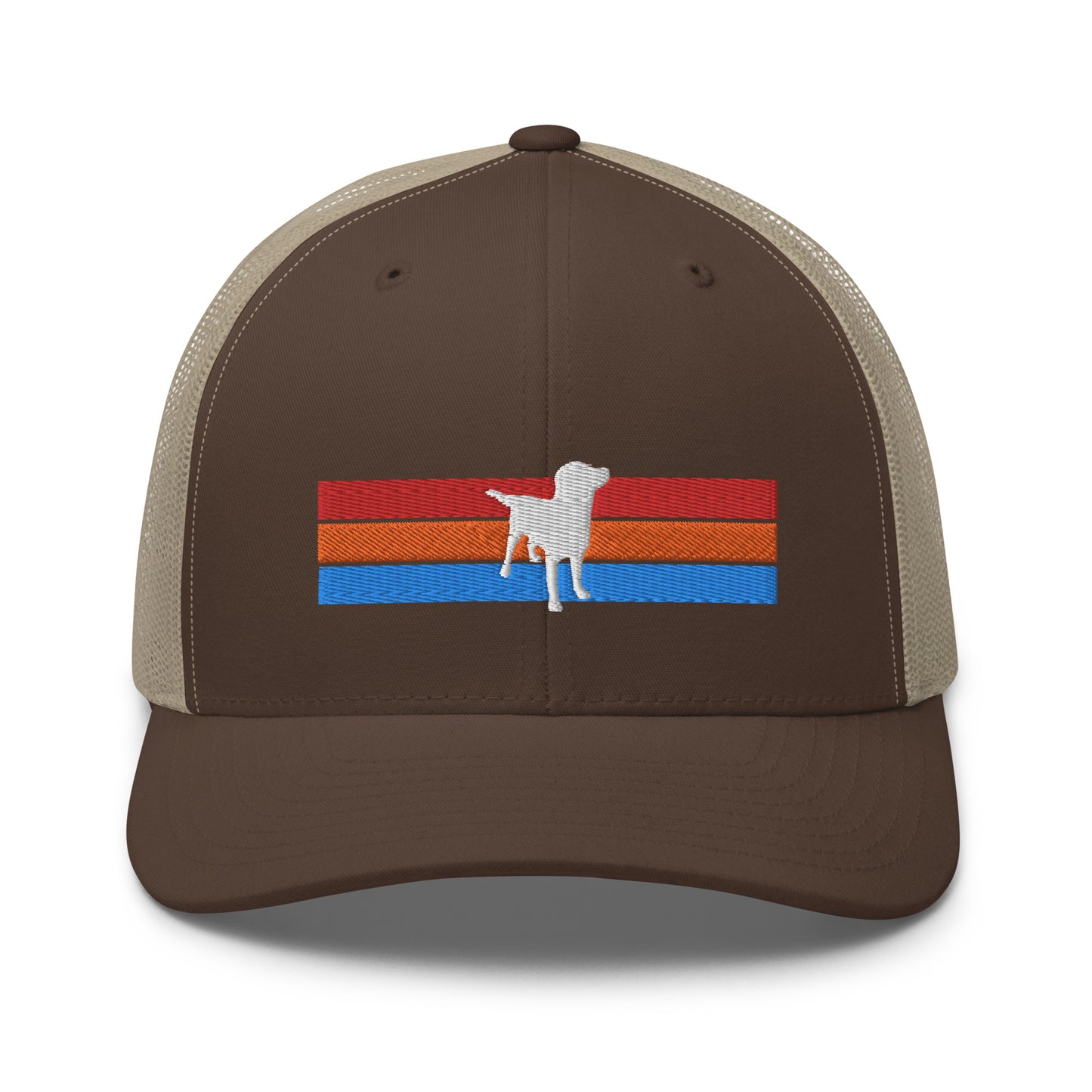 White Lab Trucker Cap
