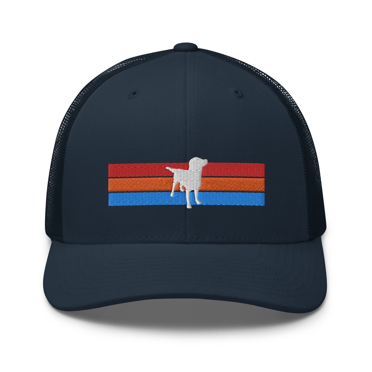 White Lab Trucker Cap