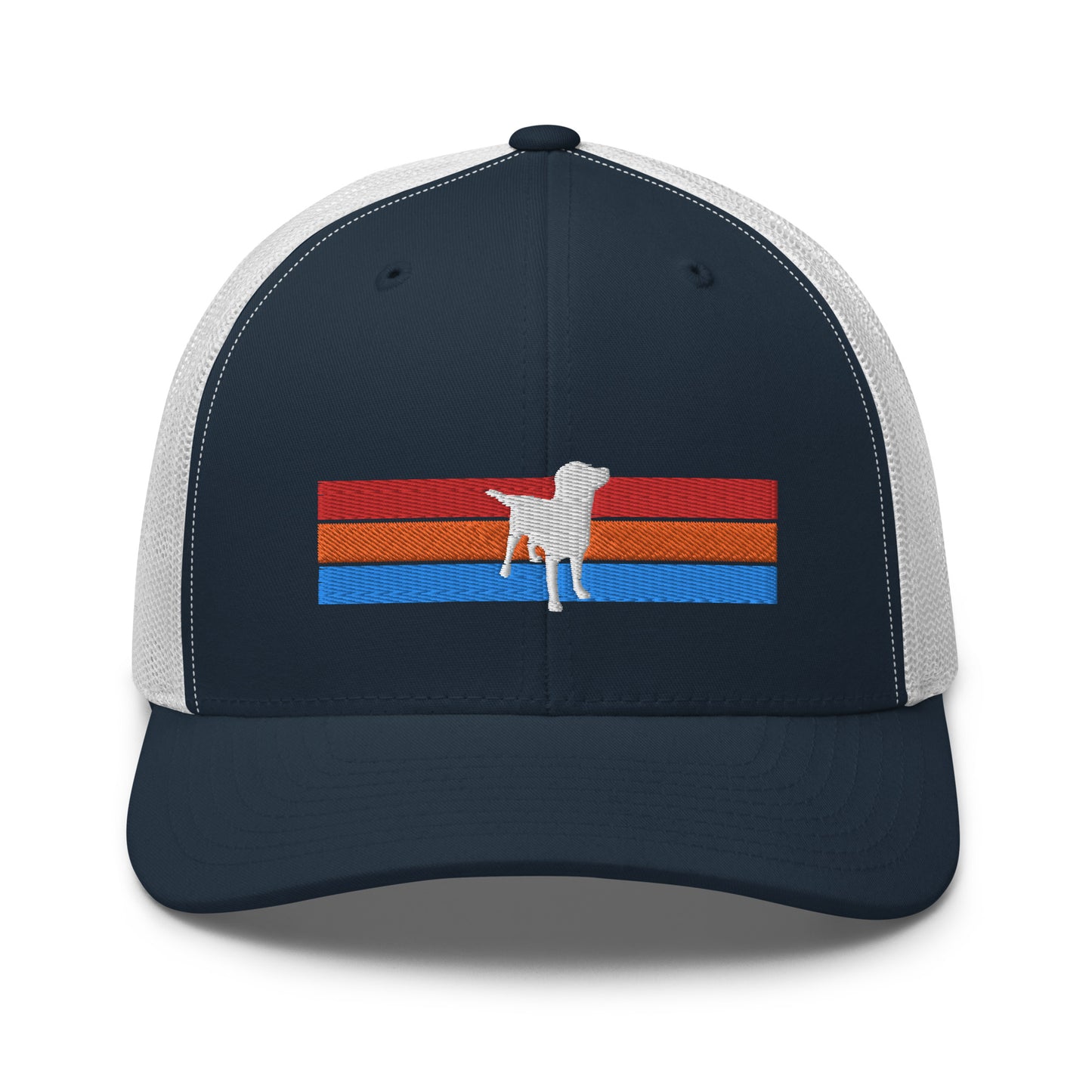 White Lab Trucker Cap