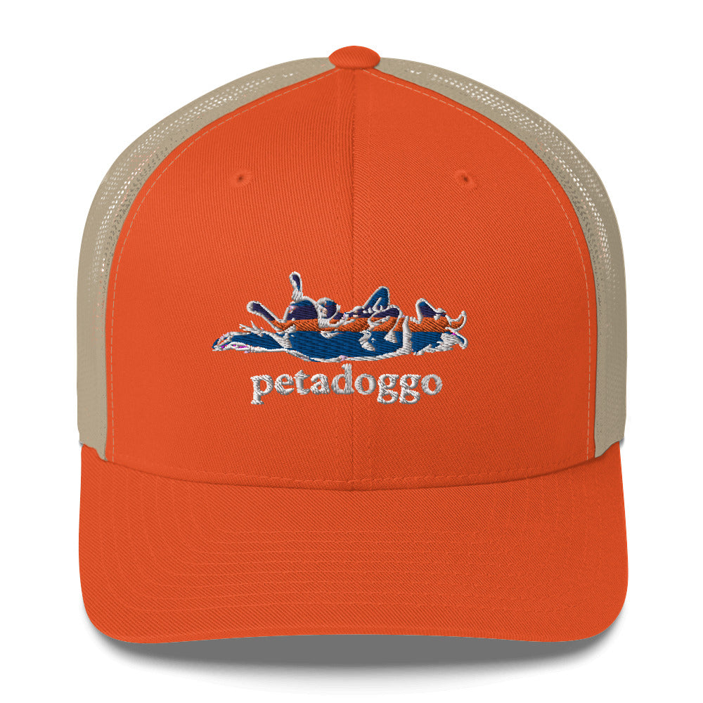 Petadoggo Lying Dog Trucker Cap