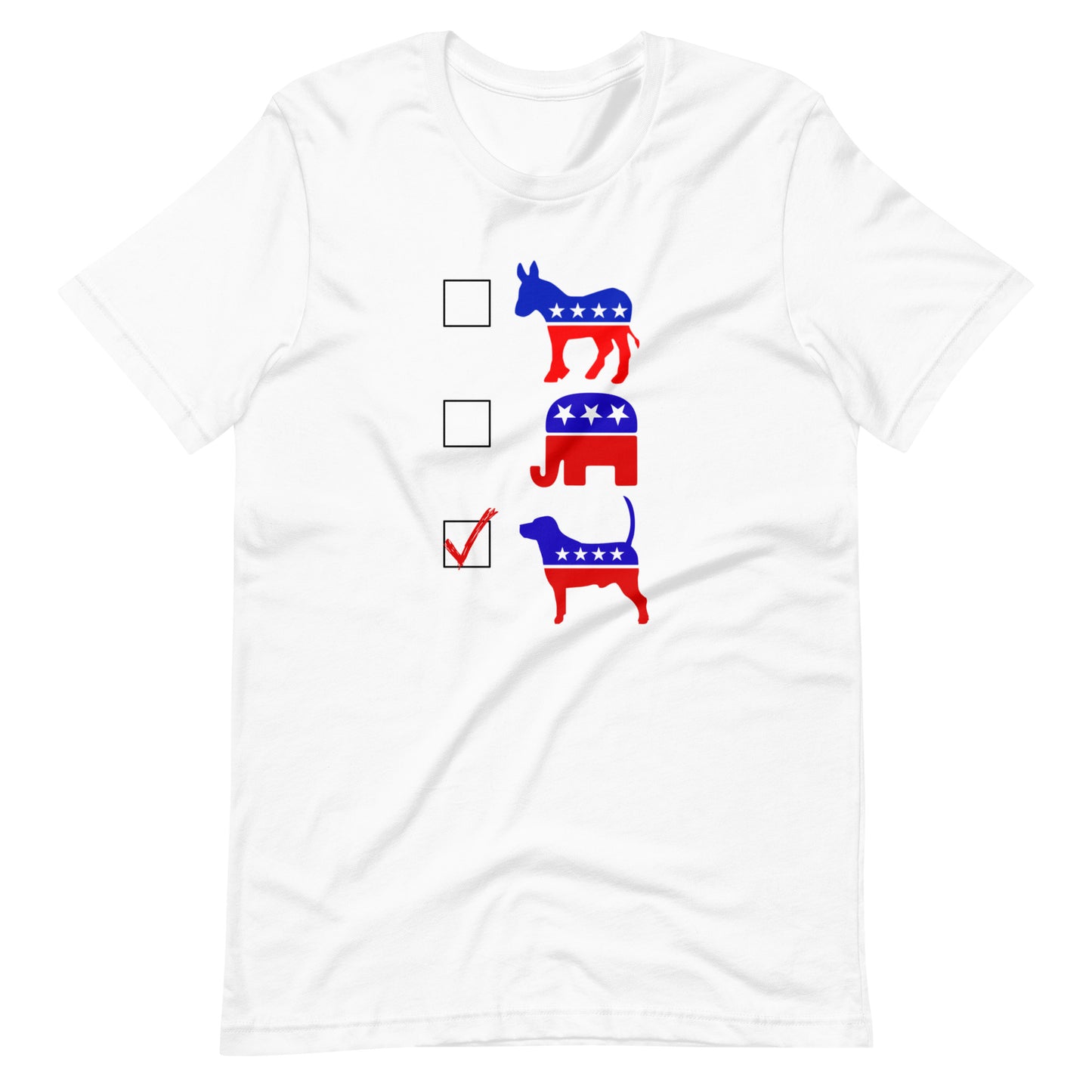 Vote Dogs Unisex t-shirt