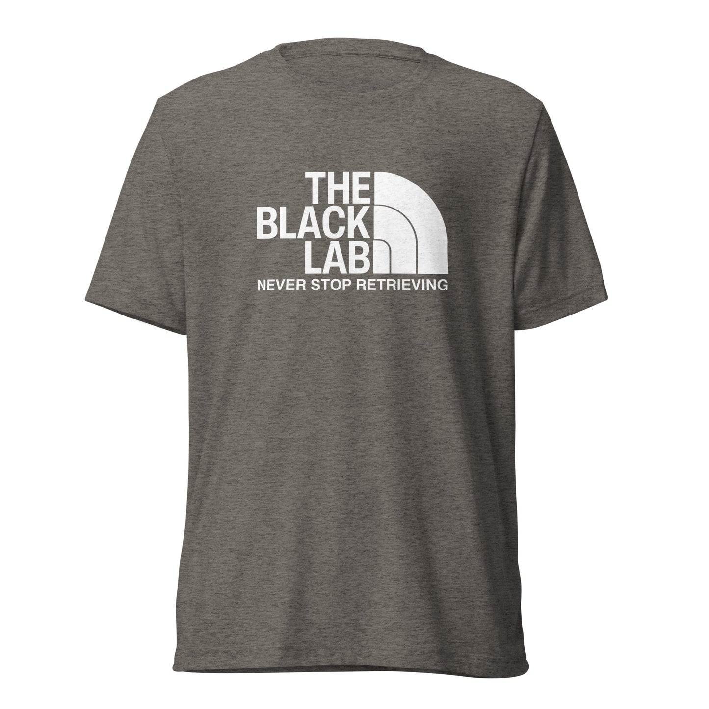 Never Stop Retrieving Short sleeve t-shirt