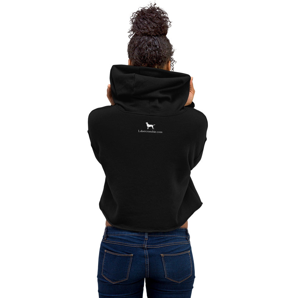 Sit Stay Good Boy Crop Hoodie