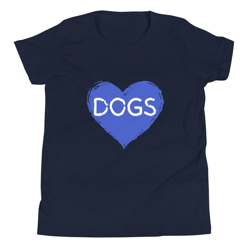 Love Dogs Youth Short Sleeve T-Shirt