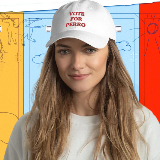 Vote For Perro Dad hat
