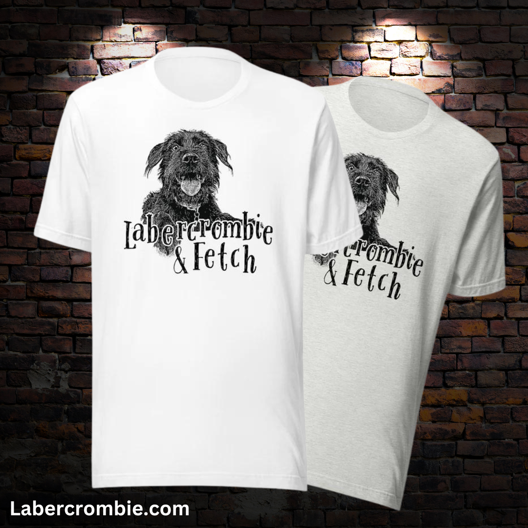 Labercrombie & Fetch Shaggy Dog Unisex t-shirt