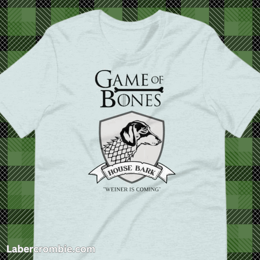 Game of Bones House Bark  Unisex t-shirt