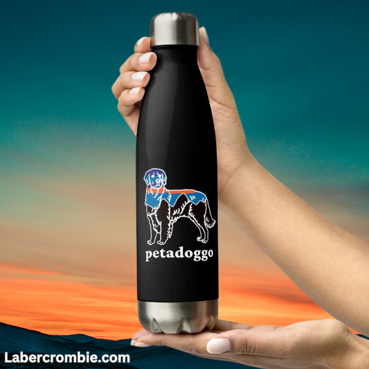 Petadoggo Stainless Steel Water Bottle