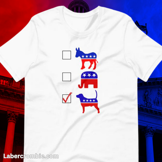 Vote Dogs Unisex t-shirt