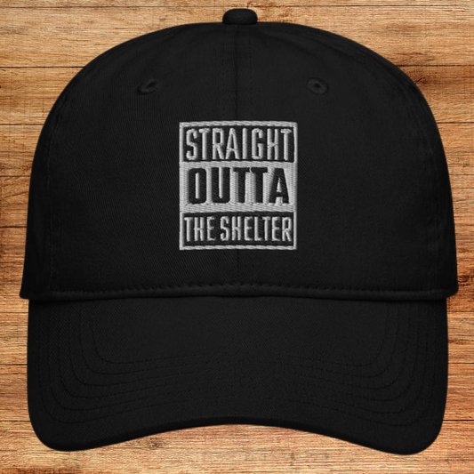 Straight Outta The Shelter Champion dad hat