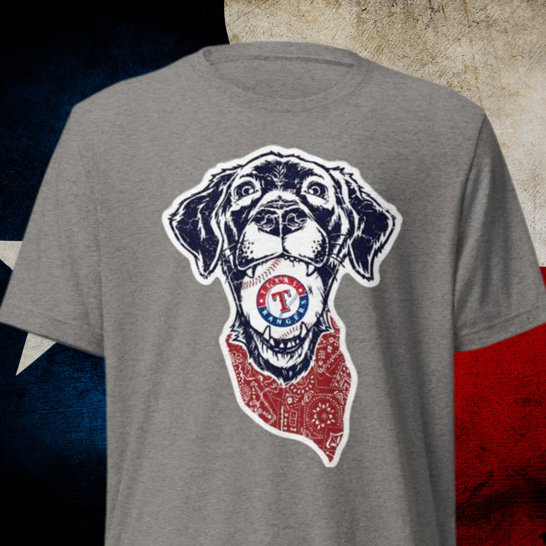 Texas Ranger Dog Short sleeve t-shirt – Labercrombie And Fetch