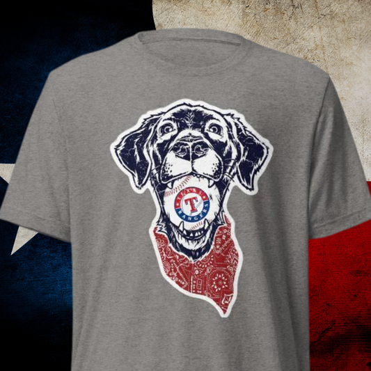 Texas Ranger Dog Short sleeve t-shirt