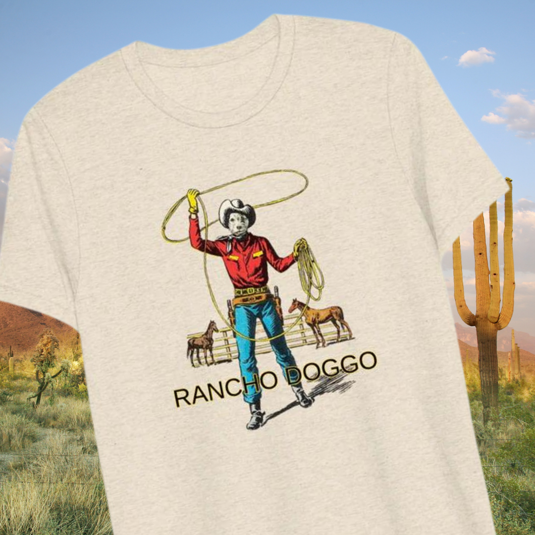 Rancho Doggo Roper Short sleeve t-shirt