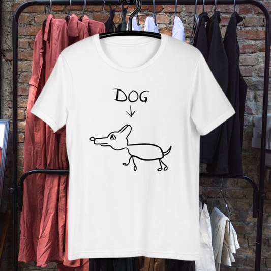 Stick Dog Unisex t-shirt