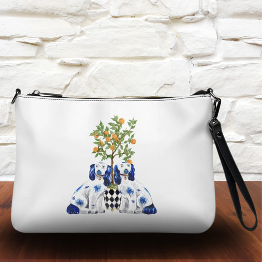 Blue Staffordshire Crossbody bag