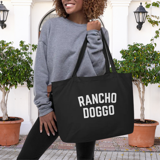 Rancho Doggo Large organic tote bag