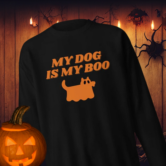 My Dog Is My Boo Unisex Premium Sweatshirt