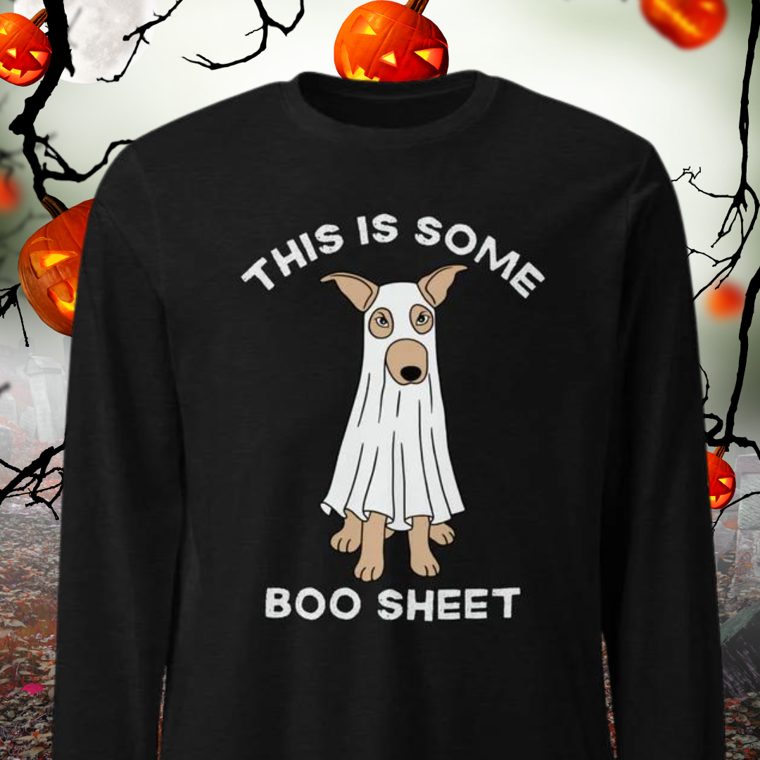 Boo Sheet Unisex Long Sleeve Tee