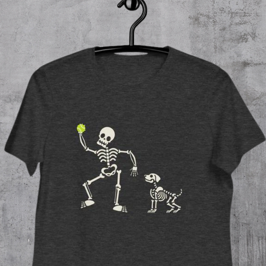 Skeleton Fetch Women's Relaxed T-Shirt