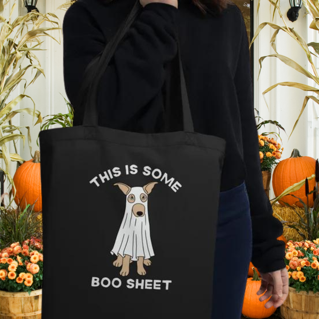 Boo Sheet Eco Tote Bag – Labercrombie And Fetch