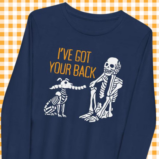 I've Got Your Back Youth long sleeve tee