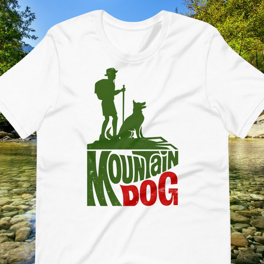 Mountain Dog Unisex t-shirt