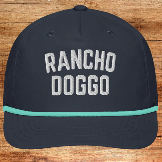 Rancho Doggo Golf rope cap