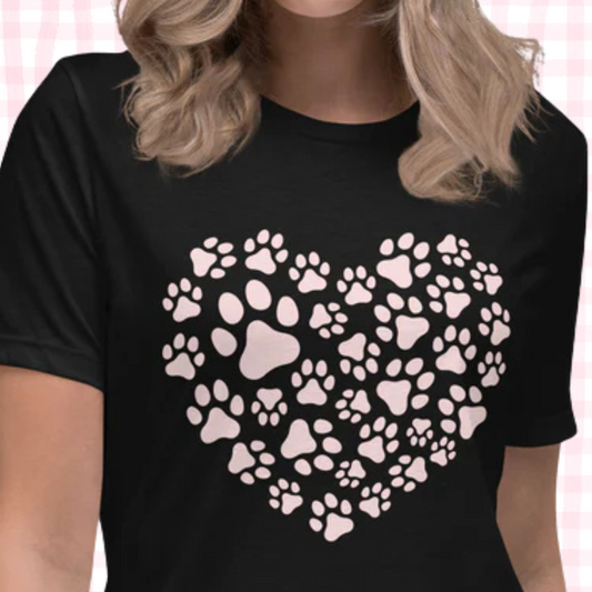 Heart For Dogs Women's Relaxed T-Shirt