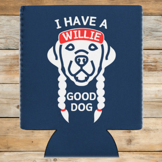 Willie Good Dog Can cooler