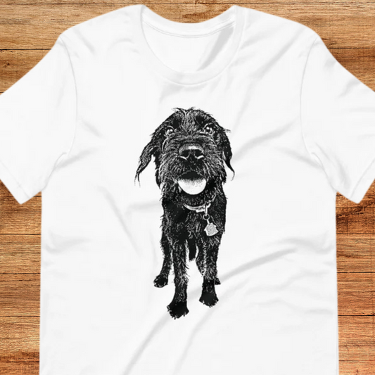 Black Dog Unisex t-shirt