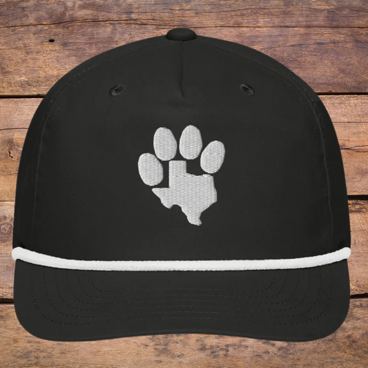 Dog Paw Texan Golf rope cap