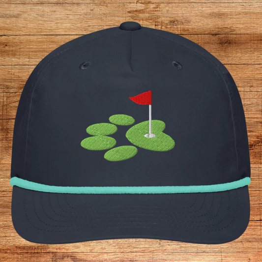 Paw Four Golf rope cap