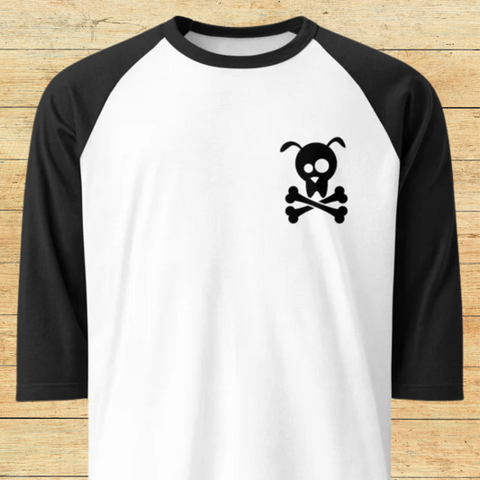 Jolly Doger 3/4 sleeve raglan shirt