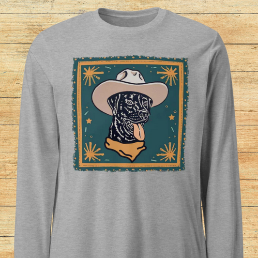 Cow Dog Unisex Long Sleeve Tee