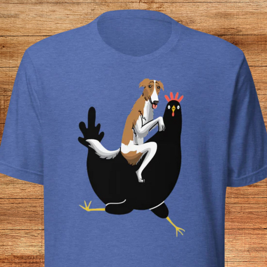 Rooster Rider Unisex t-shirt