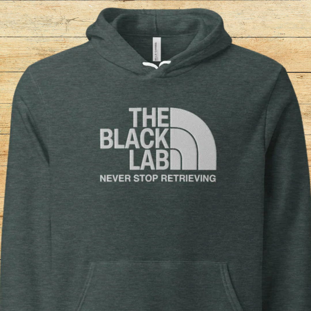 Embroidered The Black Lab Unisex hoodie