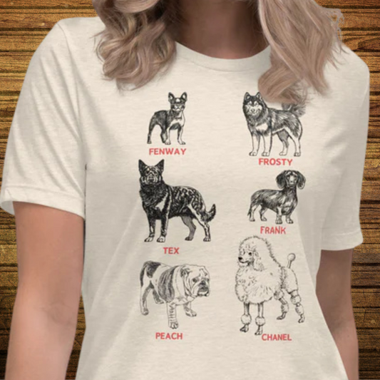 American Dogs Women's Relaxed T-Shirt