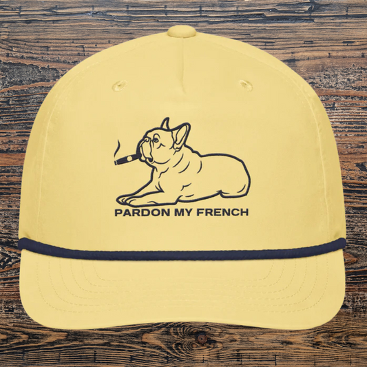 Pardon My French Golf rope cap