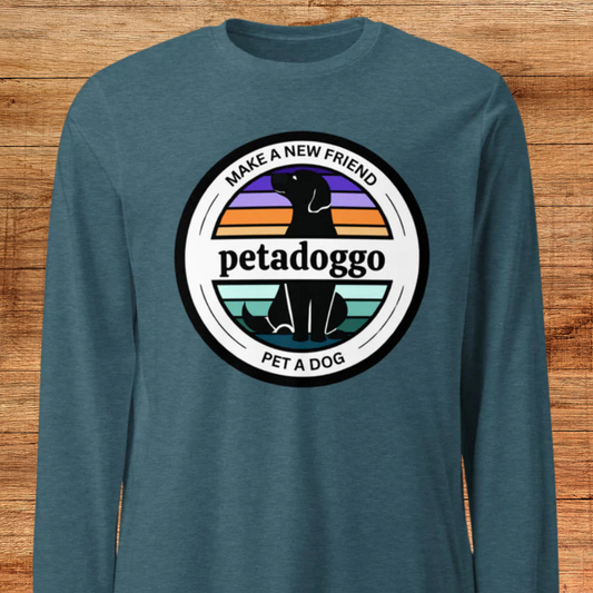 Pet A Dog Unisex Long Sleeve Tee