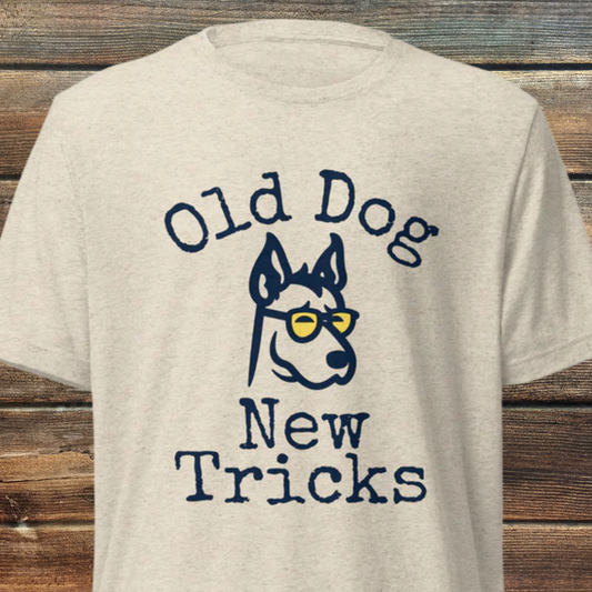 Old Dog New Tricks Short sleeve t-shirt