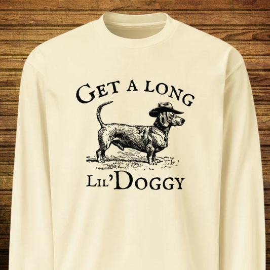 Get A Long Lil Doggy Premium heavyweight long sleeve shirt